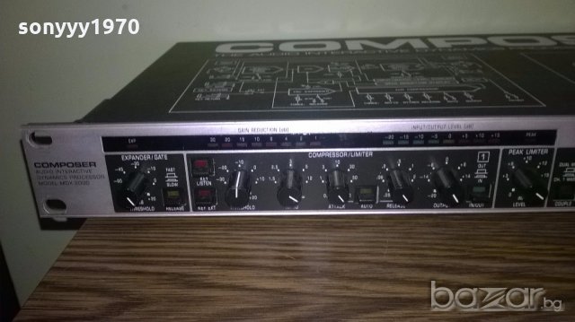 behringer-composer-audio processor-внос швеицария, снимка 2 - Ресийвъри, усилватели, смесителни пултове - 19709933