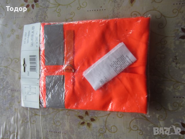 Предпазна светлотразителна жилетка  , снимка 2 - Екипировка - 26029348