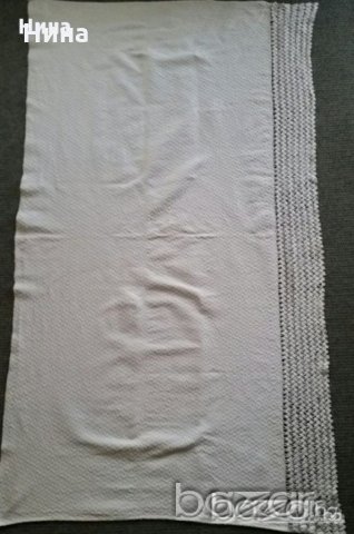 Ръчно плетено покривало за легло- 2бр. Ново., снимка 10 - Покривки за легло - 11505387