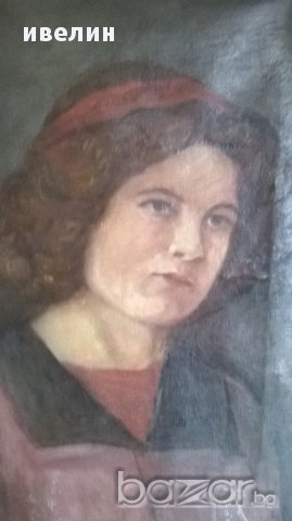 картина -женски портрет, снимка 4 - Картини - 12819668