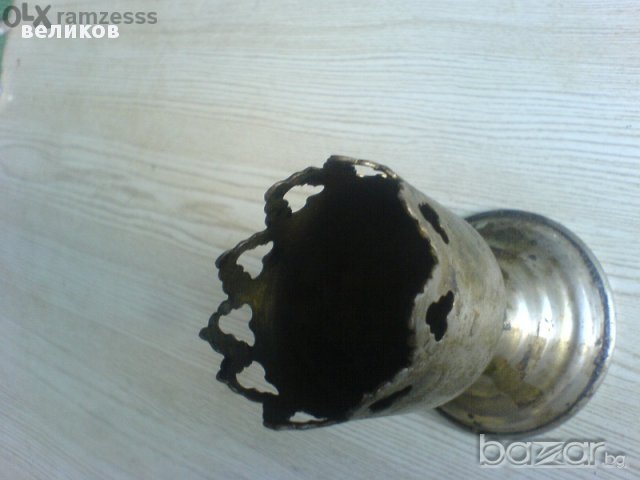Посребрена кадилница , снимка 3 - Антикварни и старинни предмети - 11813282