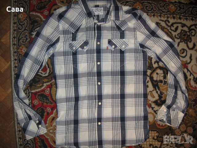 Риза LEVI,S    мъжка,С, снимка 2 - Ризи - 24140365