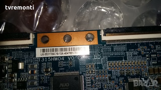 TCON BOARD T315HW04 V0 CTRL BD 31T, снимка 2 - Части и Платки - 24908741