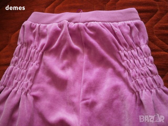 Плюшен панталон в люляково, размер 8, 10 и 12, снимка 8 - Детски панталони и дънки - 23246948