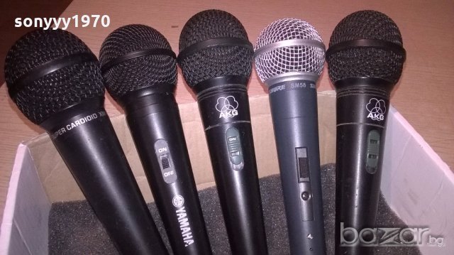 akg/shure/behringer/yamaha-микрофони 125лв за броика, снимка 7 - Микрофони - 19385202