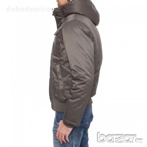 Ново сиво яке бомбър G STAR MFD HDD Bomber, оригинал, снимка 7 - Якета - 11953368