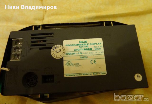 контролер Nais ( panasonic ) + дисплей Nais НОВА ЦЕНА!!!, снимка 2 - Други машини и части - 11981354