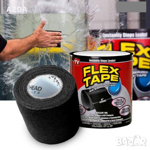 Здраво водоустойчиво тиксо FLEX TAPE лепило, снимка 6 - Други стоки за дома - 25454288