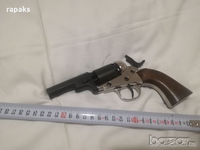 Джобен револвер Colt 1848. Реална реплика на този рядък модел оръжие за запада , снимка 3 - Бойно оръжие - 21273871