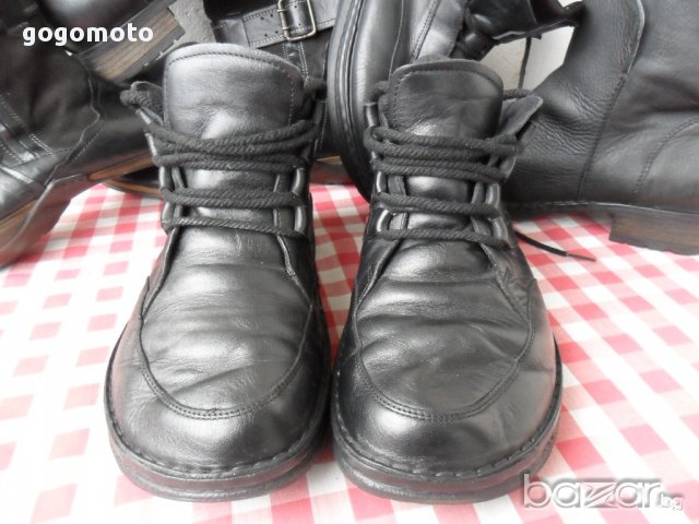 Mъжки 40 боти, 100% ВИСОКОКАЧЕСТВЕНА ЕСТЕСТВЕНА КОЖА,GOGOMOTO.BAZAR.BG , снимка 10 - Мъжки боти - 9483412