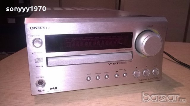 🛑Onkyo cr-435ukd cd/dab receiver-внос англия, снимка 1 - Ресийвъри, усилватели, смесителни пултове - 18198439