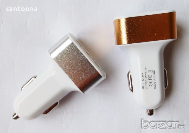 Зарядно за 12/24 V с 3 USB изхода 1.1/2.1/3.1 А, снимка 2 - Аксесоари и консумативи - 15747724