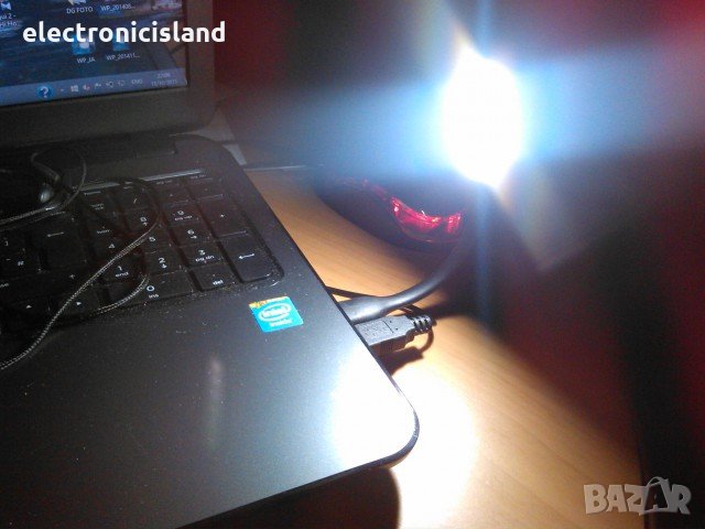 Оригинална гъвкавa mini USB LED ЛЕД лампа , снимка 8 - Други - 22349095
