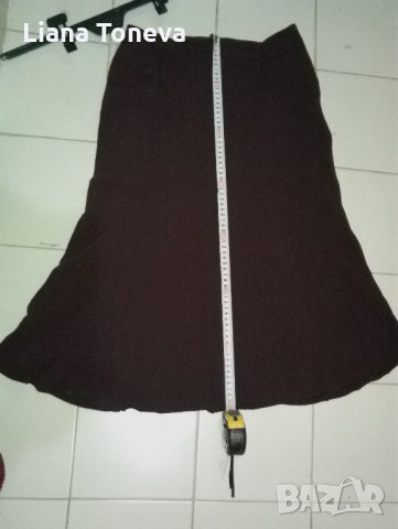 вишнева пола с подплата, снимка 7 - Поли - 25334955