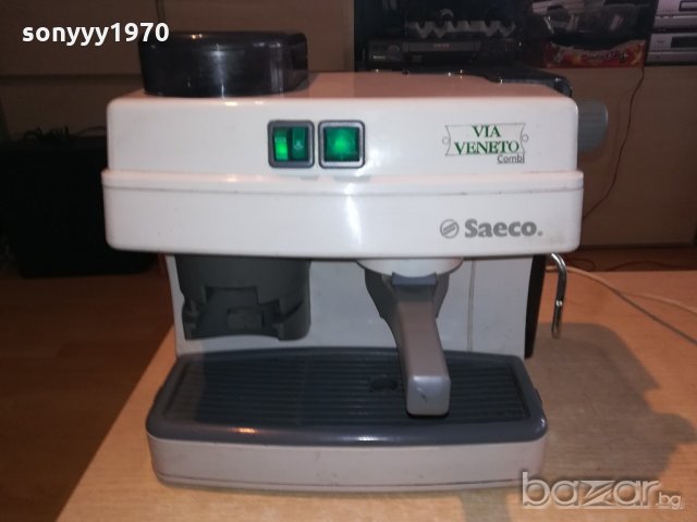 saeco via veneto combi-кафемашина за ремонт-внос швеицария, снимка 7 - Кафемашини - 20549215