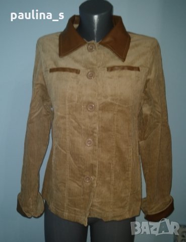 Джинсово яке тип риза с кожени декорации - модел "Denim" класик, снимка 2 - Ризи - 25779791