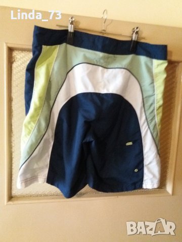 Мъж.къси панталони,цвят-синьо+зелено+бяло. Закупени от Германия., снимка 2 - Къси панталони - 21852350