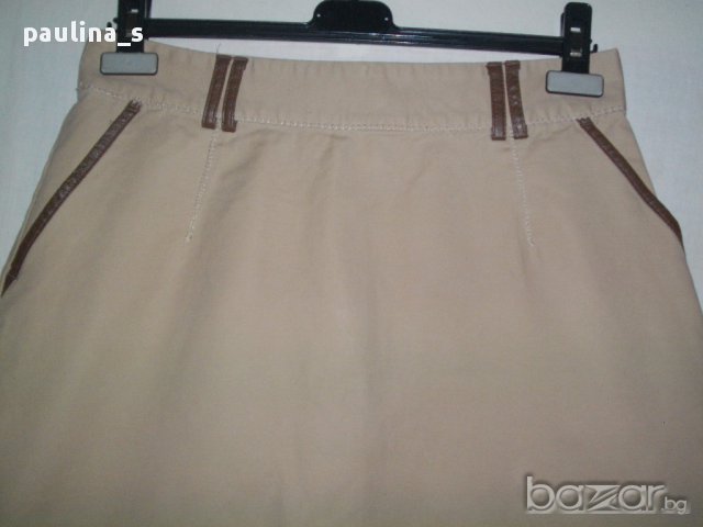 Еластична пола с висока талия "Gina Tricot" original brand, снимка 2 - Поли - 14940468