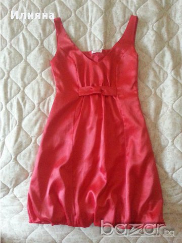 Официална червена рокля, снимка 1 - Рокли - 11498283