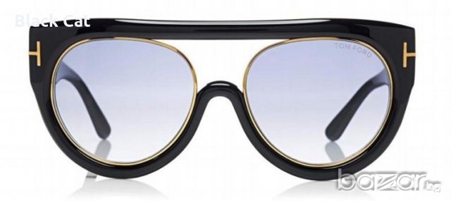 "TOM FORD ALANA" – нови оригинални маркови черни дамски слънчеви очила, снимка 15 - Слънчеви и диоптрични очила - 21165713