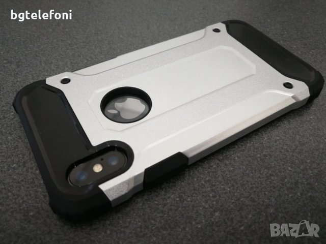 IPhone X, XS  удароустойчиви гърбове ARMOR и луксозни силикони, снимка 8 - Калъфи, кейсове - 21621927