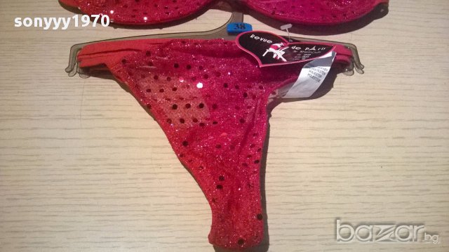 Нов секси комплект-бикини+сутиен, снимка 9 - Бельо - 13731009