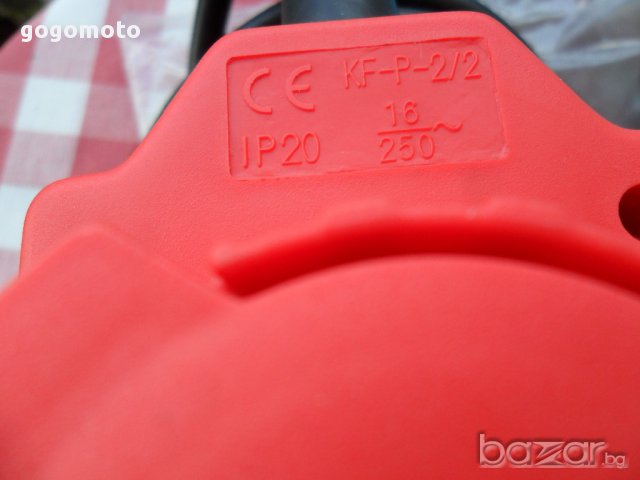  Разклонител ВЛАГОЗАЩИТЕН, удължител НОВ, универсален, 4 бр. контакти и 5 м. ИСТИНСКИ ГУМИРАН кабел, снимка 13 - Други стоки за дома - 12238383