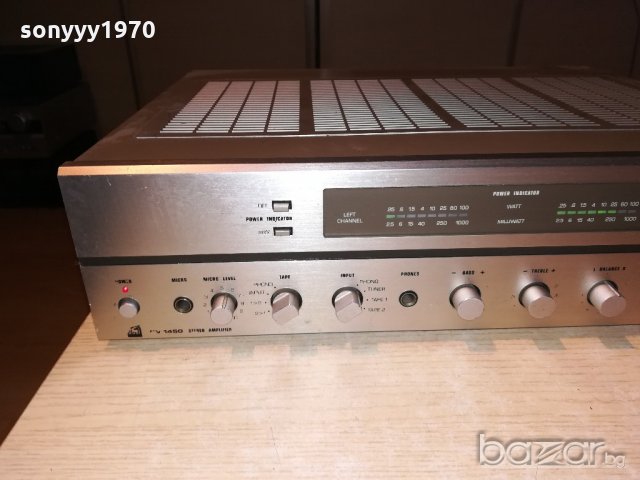 *dual CV1450-GERMANY-2x90w-усилвател с индикатори, снимка 6 - Ресийвъри, усилватели, смесителни пултове - 21328745