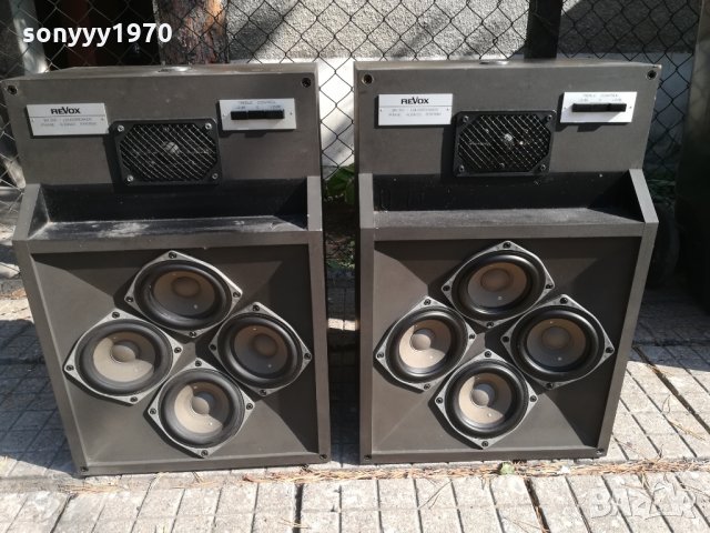 revox bx 350 phase aligned system made in germany, снимка 3 - Тонколони - 23033340