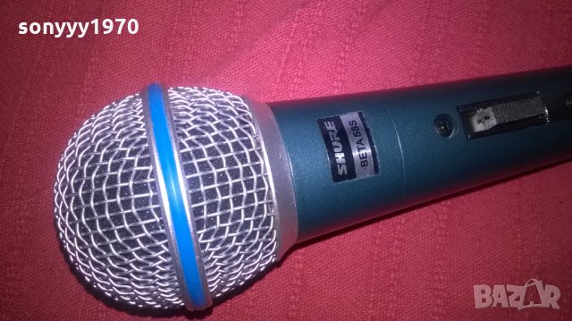 shure beta sm58s-вокален микрофон-внос швеицария, снимка 2 - Микрофони - 24262409