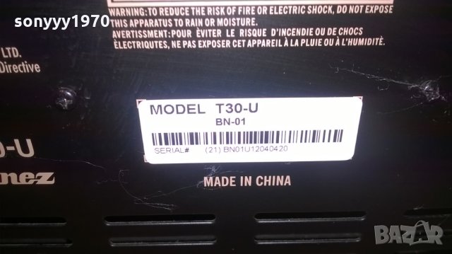  ibanez t30-u troubadour amplifier-внос швеицария, снимка 9 - Ресийвъри, усилватели, смесителни пултове - 24144717