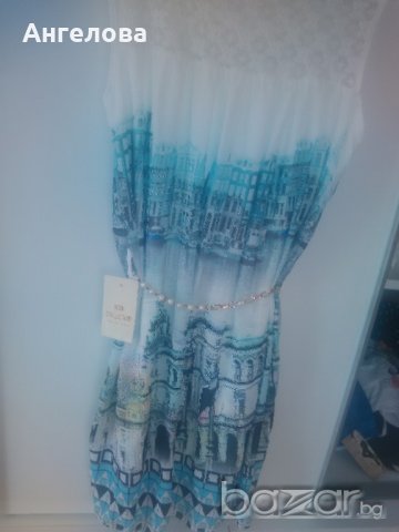 Бутикова рокля с коланче , снимка 4 - Рокли - 18181215