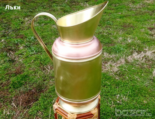 Кана,ваза,съд за чадъри,бастуни от мед и месинг 1.8 кг., снимка 4 - Антикварни и старинни предмети - 17672816