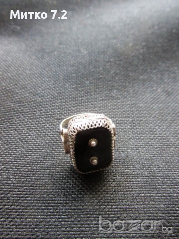 сребърен пръстен - 9, снимка 2 - Пръстени - 17567208