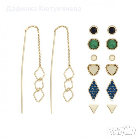 Комплект обици Summer Tones, снимка 2 - Обеци - 26044356