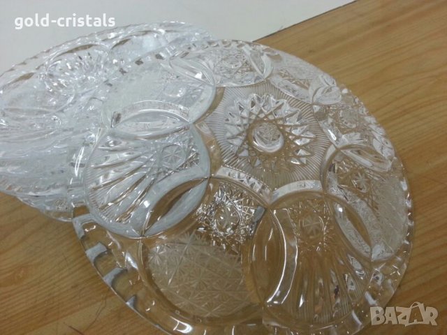 кристални чинии, снимка 18 - Чинии - 22670366