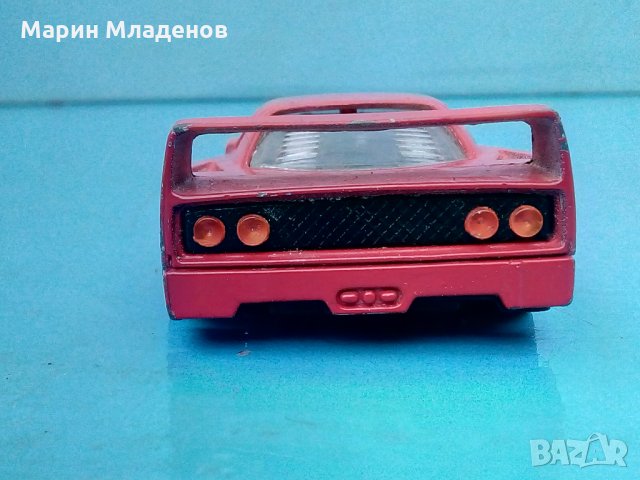 Метална количка-Ferrari F40, снимка 4 - Колекции - 23622167