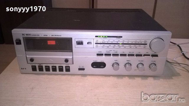 rft sc-1800-deck receiver-ретро машина-внос швеицария, снимка 5 - Ресийвъри, усилватели, смесителни пултове - 18352326
