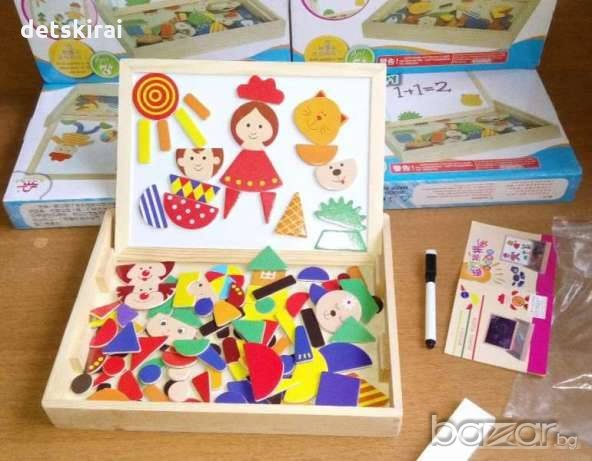 Магнитни куфари с бяла магнитна и черна дъска , снимка 3 - Рисуване и оцветяване - 20084618