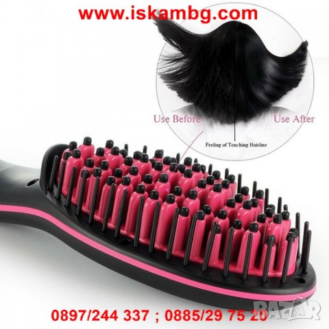 Електрическа керамична четка за изправяне на косата Straight Artifact 906, снимка 6 - Преси за коса - 26176804