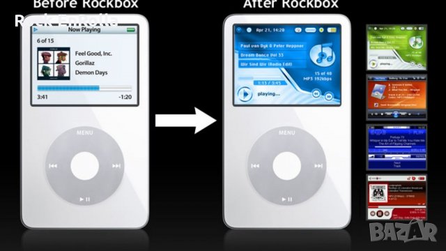 Ipod Classic Rockbox софтуер, снимка 2 - iPod - 5370251