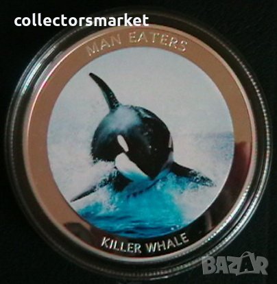 100 шилинга 2010(Killer whale), Уганда, снимка 1 - Нумизматика и бонистика - 25917940