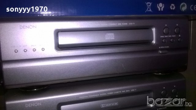 denon receiver/cd/deck-внос англия, снимка 5 - Ресийвъри, усилватели, смесителни пултове - 19677015