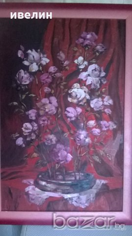 картина-цветя, снимка 2 - Картини - 18698708