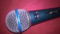 shure beta sm58s-вокален микрофон-внос швеицария, снимка 2