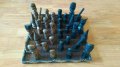 Африкански дървен шах, снимка 1 - Други ценни предмети - 19381188