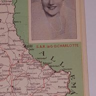 RARE POST CARD GRAND - DUCHE de LUXEMBOURG  W/D . CHARLOTTE  1952, снимка 2 - Нумизматика и бонистика - 18426704