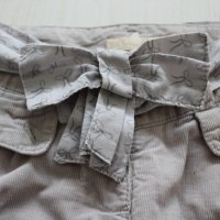 Кадифен панталон с коланче-момиче/6 м., снимка 2 - Панталони и долнища за бебе - 25209977