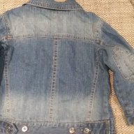 Дънково подплатено яке + дънково яке със сваляща се качулка-2бр за 18лв, снимка 8 - Панталони и долнища за бебе - 17743634