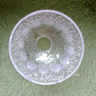 Стъклен абажур - 2 броя, снимка 3 - Лампи за стена - 17303590